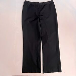 Lafayette 148 black wide leg trousers slacks pants size 14
